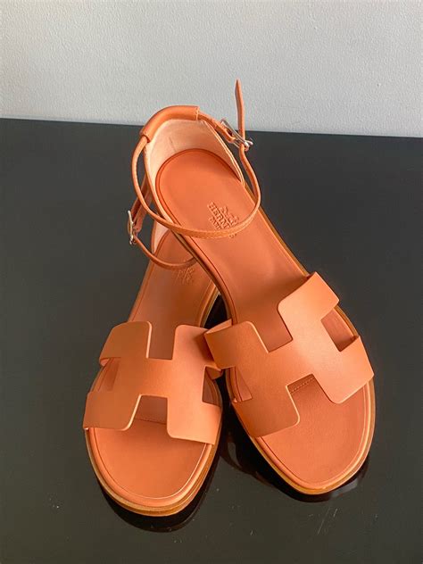 authentic Hermes sandals